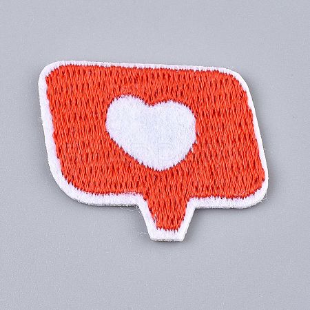 Computerized Embroidery Cloth Iron on/Sew on Patches DIY-L031-073-1