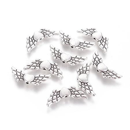 Tibetan Style Alloy Angeltee Beads LS-X-TIBEB-5494-AS-RS-1