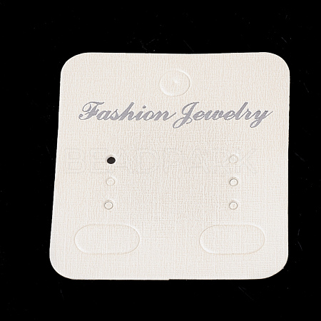 Cardboard Earring Display Cards CDIS-R024-07-1