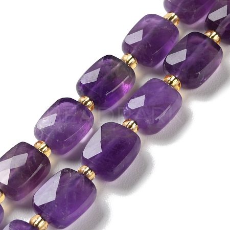 Natural Amethyst Beads Strands G-H061-A13-01-1
