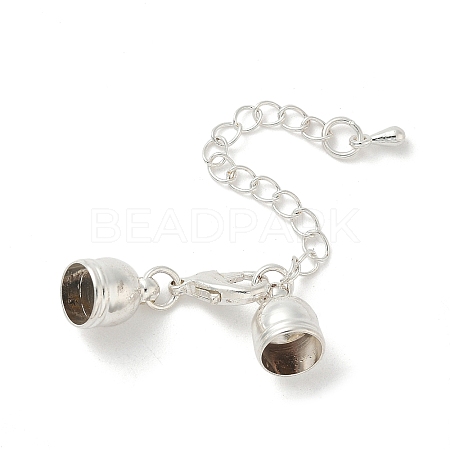 Brass Chain Extender KK-K001-6mm-S-1