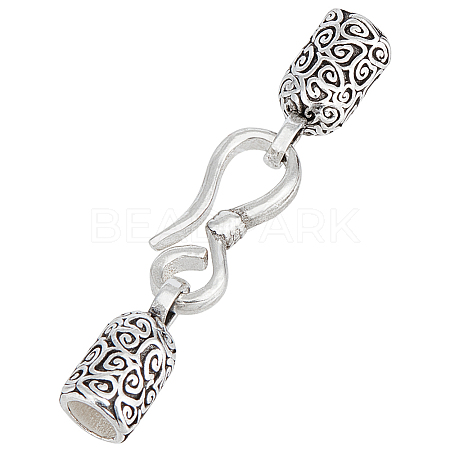 1Pc
S925 Sterling Silver Cord Ends STER-BC0001-02-1