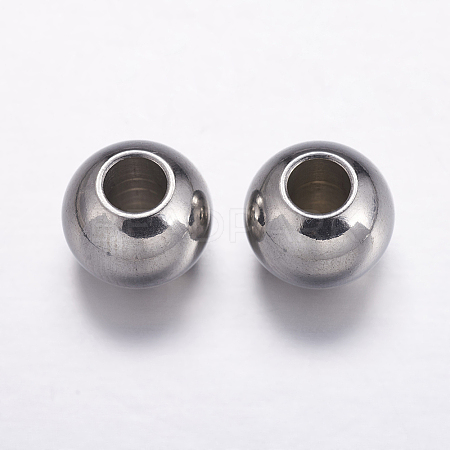 Tarnish Resistant 304 Stainless Steel Beads STAS-K146-062-C-1