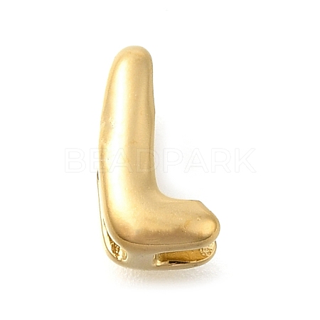Ion Plating(IP) 304 Stainless Steel Slide Charms STAS-B075-37G-L-1