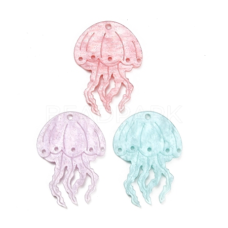 Opaque Acrylic Pendants AC-CBA2708-04-1