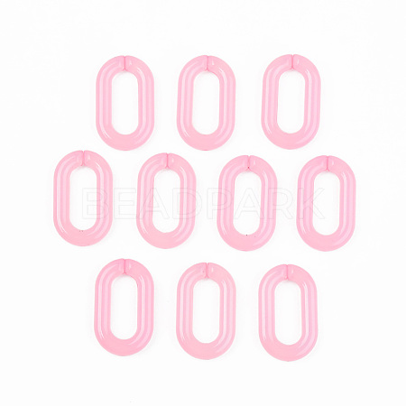 Imitation Jelly Acrylic Linking Rings OACR-T024-02-E03-1