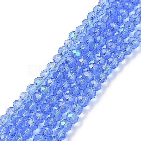 Electroplate Glass Beads Strands LS-EGLA-A034-T4mm-L04-1