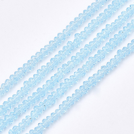 Glass Beads Strands X-GLAA-S178-15-03-1