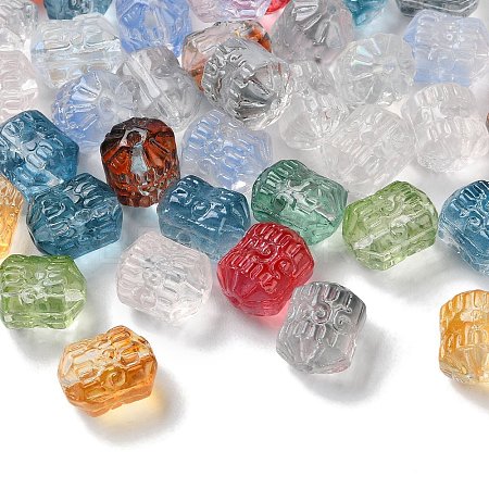 Transparent Glass Beads GLAA-O023-03-1