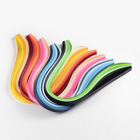 6 Colors Quilling Paper Strips DIY-J001-10mm-A-1