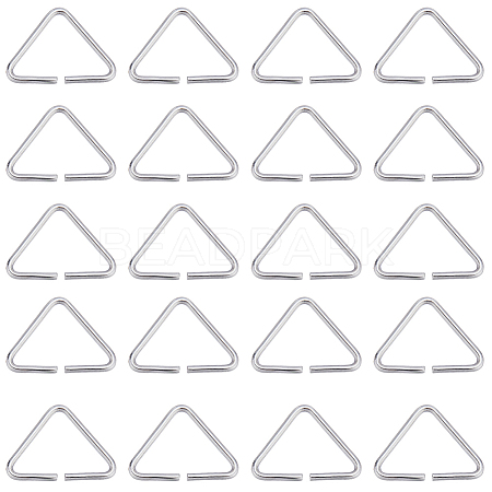 SUNNYCLUE 201 Stainless Steel Triangle Linking Ring STAS-SC0006-23A-1