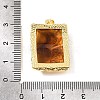 Brass Resin Pendants KK-A296-53G-G02-3