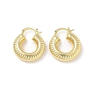 Brass Hoop Earrings for Women KK-CBAD851-40G-4