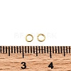 Brass Open Jump Rings KK-B147-03A-G-4