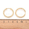 304 Stainless Steel Hoop Earrings STAS-T074-19G-3