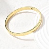 201 Stainless Steel Plain Bangles BJEW-Z151-01G-01-3