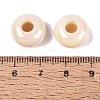Opaque Acrylic European Beads OACR-E033-19M-3