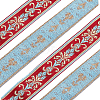 CHGCRAFT Embroidery Polyester Ribbon OCOR-CA0001-27A-1