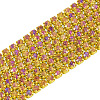4.8 Yards Iron Rhinestone Cup Chains CH-TA0001-10F-3