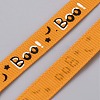 Halloween Polyester Ribbons OCOR-WH0120-29E-2