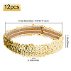 12Pcs Yarn & Rubber Elastic Headbands OHAR-GF0001-10D-2
