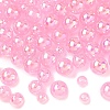 150Pcs 3 Styles Transparent Acrylic Beads MACR-YW0003-96E-1