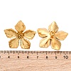 304 Stainless Steel Stud Earrings EJEW-Z114-01G-3