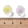 Frosted Transparent Acrylic Beads OACR-A032-32-3