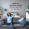 PVC Wall Stickers DIY-WH0377-036-4