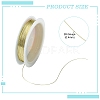 Copper Jewelry Wire CWIR-CW0.4mm-28-3
