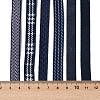 18 Yards 6 Styles Polyester Ribbon SRIB-Q022-E04-2