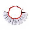 Cloth Pet's Christmas Lace Bandanas AJEW-D051-05G-3