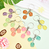 Tortoise Theme Gradient Color & Luminous Resin  Pendant Decoration KEYC-YW00154-01-4