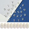 26 Letter Alloy Cabochons MRMJ-R129-97D-2