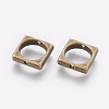 Tibetan Style Alloy Bead Frames LS-K0P24071-2