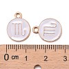 Alloy Enamel Pendants X-ENAM-S124-01B-04L-2