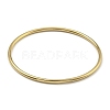 7Pcs PVD Vacuum Plating 202 Stainless Steel Plain Ring Bangle Sets BJEW-M317-16A-G-2