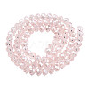 Electroplate Glass Beads Strands EGLA-A034-T6mm-A03-3