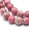 Natural Thulite Beads Strands G-G823-06-10mm-3