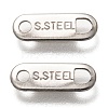 304 Stainless Steel Slice Chain Tabs STAS-Z024-04P-1