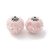 Handmade Resin Indonesia Round Beads IPDL-P005-21AS-02-1