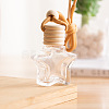 Star Glass Empty Refillable Car Perfume Bottle PW-WGCBE1F-01-4