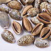 Natural Cowrie Shell Pendants SSHEL-N034-21-1
