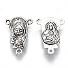 Tibetan Style Alloy Chandelier Component Links TIBE-N006-23AS-LF-2