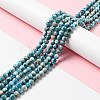 Natural Apatite Beads Strands X-G-G858-01A-2