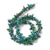 Synthetic Turquoise Dyed Beads Strands G-P507-04P-4