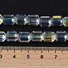 Electroplate Glass Beads Strands GLAA-G112-07H-4