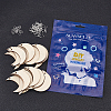 SUNNYCLUE DIY Moon Drop Earring Making Kits DIY-SC0018-65-7