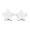 Spray Painted Wood Beads WOOD-F017-01A-1