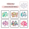 7 Style ABS Plastic Imitation Pearl Beads OACR-YW0001-21-2